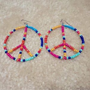 Peace Sign Earrings